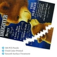 thumbnail image 3 of Bears puzzle to my daughter never forget that i love you i hope you believe in yourself this old bear will always have love your mom,Jigsaw Puzzle 500 puzzle pieces,puzzle enthusiasts, 3 of 6