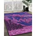 thumbnail image 2 of Ahgly Company Indoor Rectangle Patterned Purple Area Rugs, 8' x 12', 2 of 6