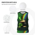 thumbnail image 3 of Rocae St. Patrick's Day4 for Men's Basketball Jersey Lightweight and Breathable Athletic Tank Top,Quick-Drying Sports Jersey X-Large, 3 of 9