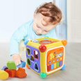 thumbnail image 1 of ¡Juguetes en liquidación por menos de $5! Juego de regalo de poliedro de actividades para bebés kkbbma | Juguetes de regalo para niños de 1 y 2 años | Juguetes educativos para el desarrollo de niños, 1 of 8