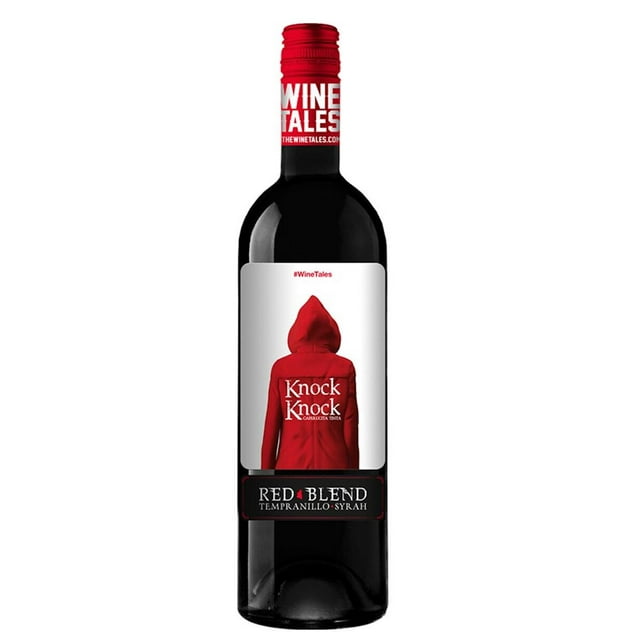 Pack de 12 Vino Tinto Knock Knock Caperucita Temp Syrah 750 ml
