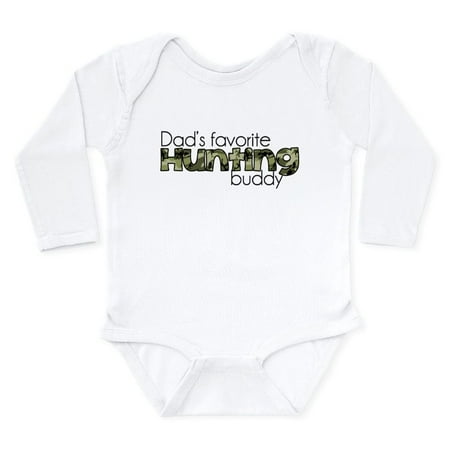 

CafePress - Dads Favorite Hunting Buddy Body Suit - Long Sleeve Infant Bodysuit