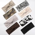 thumbnail image 1 of wonima11 Knotted Headbands for Women Boho Wide Hair Bands Non Slip Yoga Workout Running Sport Elastic Twist Knot Headband for Girls, 1 of 1