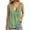 Green, variant on Sheghy Womens Tank Tops 100%Cotton Women's Solid-Color Sleeveless V-Neck Casual Cotton-Linen Top