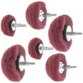thumbnail image 2 of KAKOWELY Roue de Polissage pour Perceuse 3 Pcs Têtes de Meulage Roues de Polissage Abrasives 3.54"X3.54"X3.15 Pouces, 2 of 5