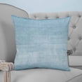 thumbnail image 4 of 16x16 Pillow Covers Set of 2, Vintage Light Blue Square Throw Pillow Covers for Couch/Sofa/Living Room, Modern Abstract Retro Art Decorative Soft Pillowcases for Couch Throw Pillows, 4 of 7