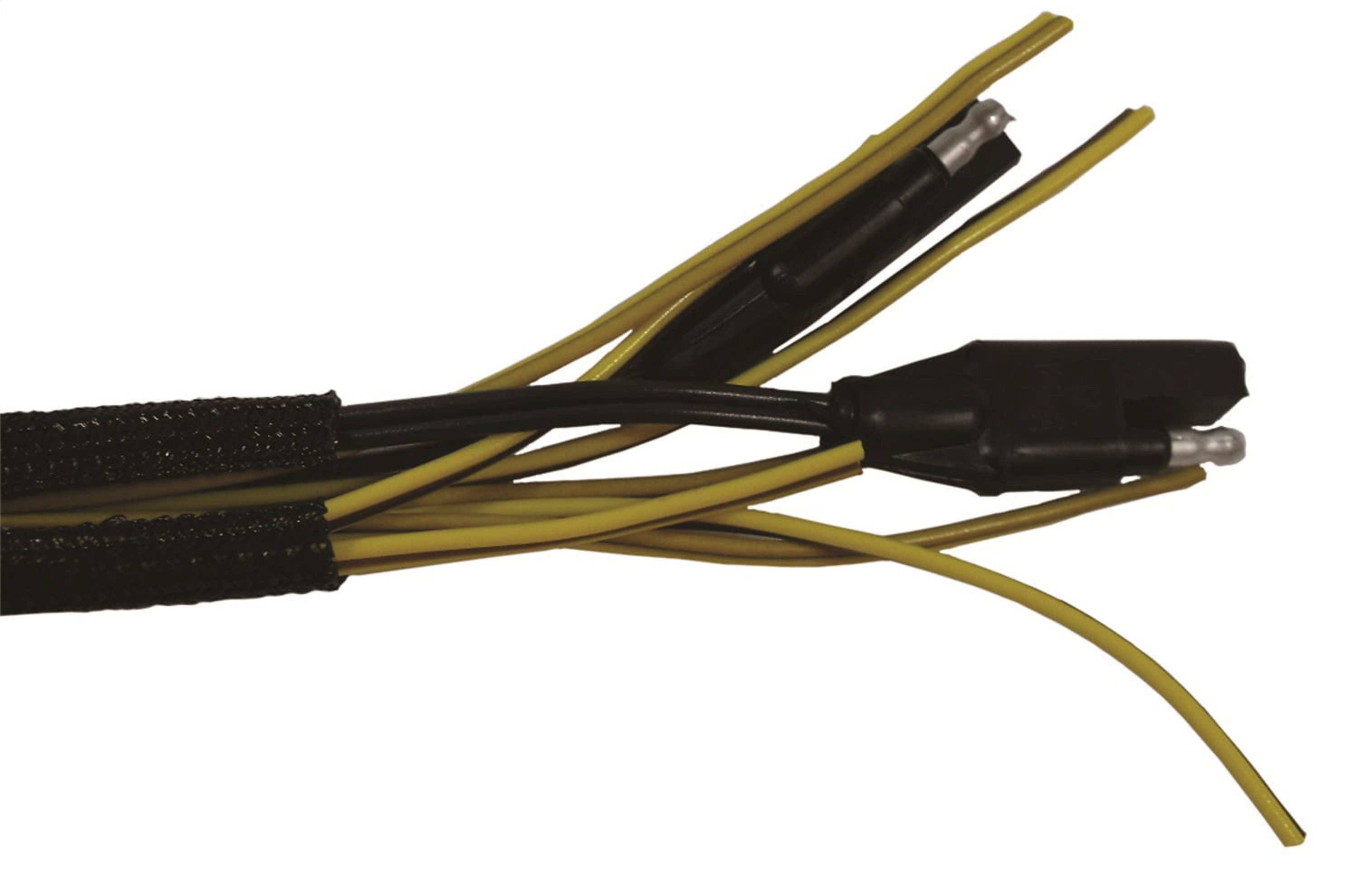 Taylor Wire / Vertex 37010 TAY37010 FLEXBRAID COVERING 1/4IN 25 FT. BLACK