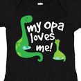 thumbnail image 4 of Inktastic My Opa Loves Me grandchild Boys Baby Bodysuit, 4 of 5