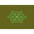 thumbnail image 1 of Ahgly Company Indoor Rectangle Patterned Sepia Brown Area Rugs, 4' x 6', 1 of 6