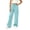126# Light Blue, variant on Fleece Sweatpants Girls Preppy Kids Cargo Pants Wide Leg Baggy Sweat Pants Teen Joggers Casual Trousers with Pockets Hot Pink 9-10Y(150)
