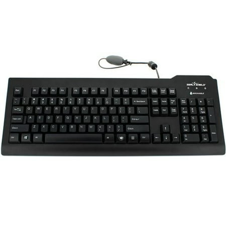 UPC: 0810491020391 | Seal Shield Seal Clean Waterproof Keyboard W/Key Lock – Black