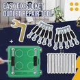 thumbnail image 3 of Easy-fix Socket Outlet Repair Tool 86 Type Switch Socket Universal Outlet Box Repairer 10 Screws Tools, 3 of 5
