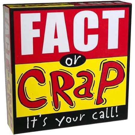 University Games Fact or Crap Board Game