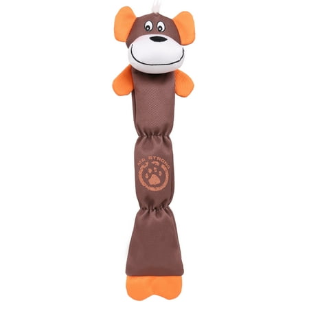 UPC: 0858342751162 | Pet Life ® Animated Extra Long Nylon Squeaker Water-resistant Plush Dog Toy