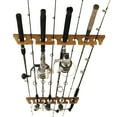 thumbnail image 6 of Rush Creek Creations 2 in 1, 8 Fishing Rod Wall/Ceiling Rack, 6 of 7