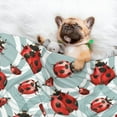 thumbnail image 3 of Yiaed Insects Print Dog Blankets-Cat Blanket Washable for Couch Protection,Puppy Blanket, Soft Plush Reversible Throw Furniture Protector-Small, 3 of 8