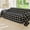 Black, variant on Smuge Couch Cover Sofa Covers Washable, Sectional Couch Covers L Shape Sofa towel Slipcovers Furniture Protector for Dogs Cats Pet(71"x 150", Black)
