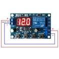 thumbnail image 4 of jesticaly Battery Charger Board Auto Off Module Digital Switch Replacement Part Home 64x44mm 1Set, 4 of 6