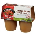 Musselman's Big Cup Cinnamon Applesauce 6oz 4 Count Cups