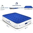 EnerPlex Luxury 16 Inch Double High Air Mattress with Built in Pump