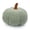 Light Green, variant on Halloween Plush Pumpkin Pillow, Soft Stuffed Ornament for Fall & Thanksgiving Decor, 8″, White