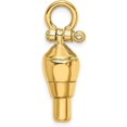 thumbnail image 3 of 14K Yellow Gold 3-D Swivel w/Shackle Bail Charm - 36.1mm, 3 of 7