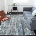 thumbnail image 2 of Cairo CRO-1 Blue Modern Rug 5' 3" X 7 ' 9", 2 of 5