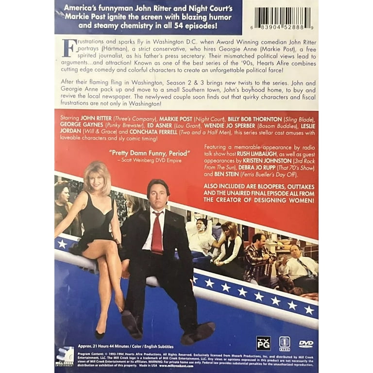(未使用･未開封品)Hearts Afire: Season 1 [DVD] [Import] Amazon.com: Hearts Afire - The First Complete Season : John Ritter