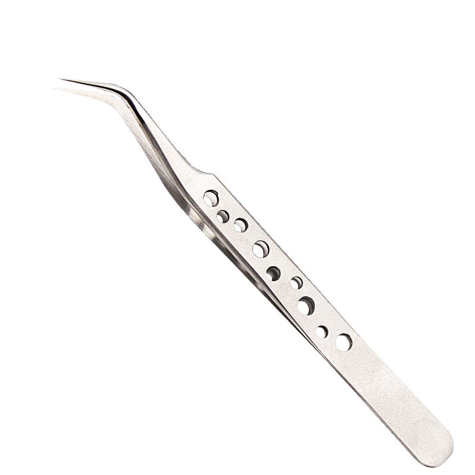 Stainless non-magnetic eyelash extension tweezers eyelash tweezers false eyelash tweezers 3D lash tweezer