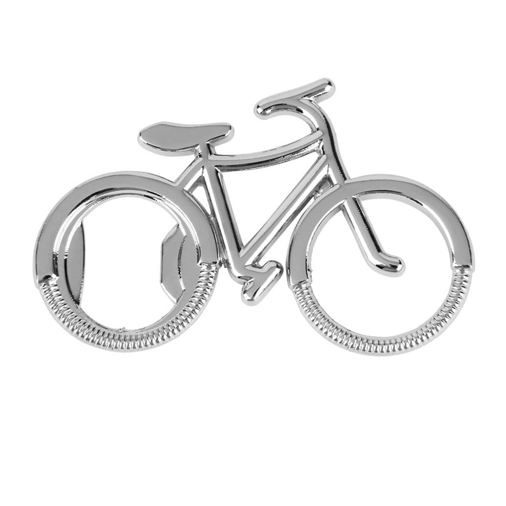 Creative Bicycle Bike Shaped Beer Bottle Opener Party Keychain New Gift J2M8 