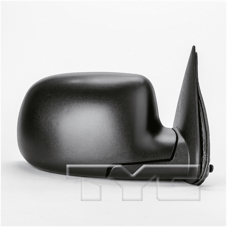 For Chevy Tahoe 2002 03 04 05 2006 Door Mirror Passenger Side | Manual |  Black | Textured | Replacement For 25876715 | GM1321230