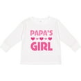 thumbnail image 3 of Inktastic Papas Girl Granddaughter Girls Long Sleeve Toddler T-Shirt, 3 of 5