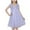 Purple, variant on Edvintorg Summer Dresses for Girls 2025 Cute Sleeveless Camisole Princess Dress Solid Color A-Line Dress Children's Beach Vacation Clothes 2-8 Years