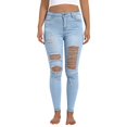 thumbnail image 5 of WILLBEST Jeans Mujer Pantalones Vaqueros Casuales Clásicos para Mujer, de Cintura Alta, Elásticos, Cómodos y Ajustados, para Uso Diario. Grande, 5 of 5