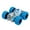 Blue 4C1, variant on Qonioi Double Sided Stunt Car, Inertia Powered Off Road Vehicle Toy for Kids, Graffiti Model Car, Flip Action Toy Car