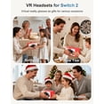 thumbnail image 7 of GAEKOL VR Glasses for Nintendo Switch 2 (2025), Switch 2 Virtual Reality VR Glasses with Adjustable HD Lenses and Comfortable Head Strap, Labo VR Kit for Switch 2 Accessories, 7 of 7