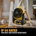 thumbnail image 4 of DEWALT 20V MAX Jobsite Cordless Fan DCE512B - Portable, Bare Tool Only, 4 of 6