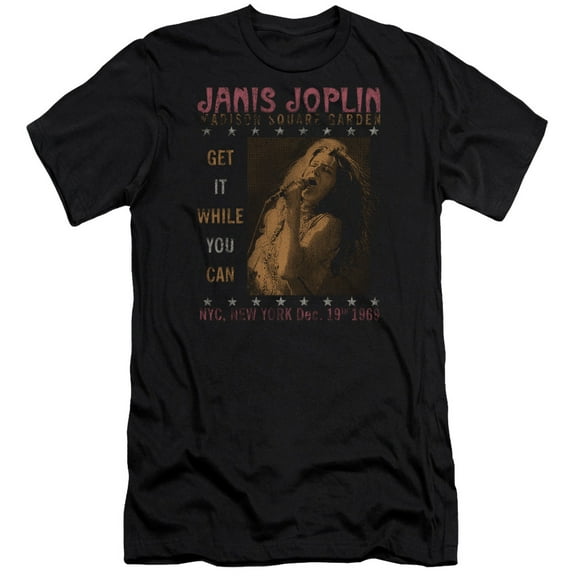 Janis Joplin - One Night Only - Premium Slim Fit Short Sleeve Shirt - Small