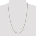 thumbnail image 2 of 14K White Gold 1.7mm Singapore Chain, 2 of 6