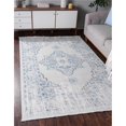 thumbnail image 1 of Unique Loom 3131257 7 x 10 ft. Attiki New Classical Rectangular Rug, Ivory, 1 of 5