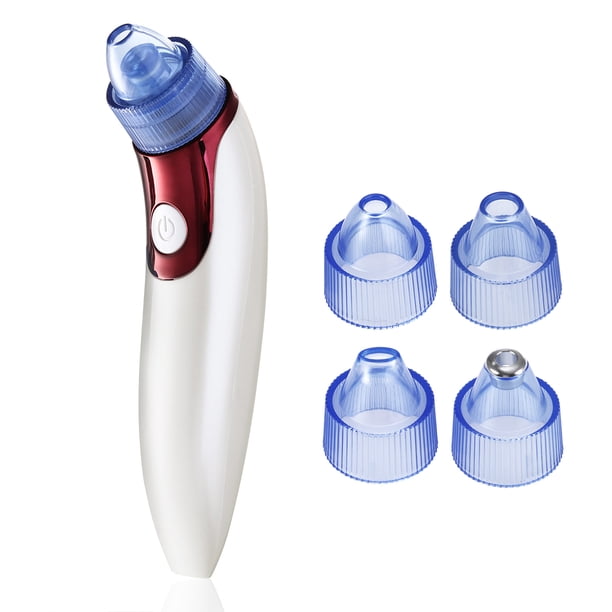 FELTECHELECTR Limpiador de poros facial eléctrico ETEREAUTY, extractor de acné por succión, eliminador de puntos negros, máquina exfoliante recargable.