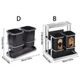 thumbnail image 3 of Modern Simple Chopstick Storage Cutter Block Multipurpose Compact Design Waterproof ABS Construction For Countertops, 3 of 9