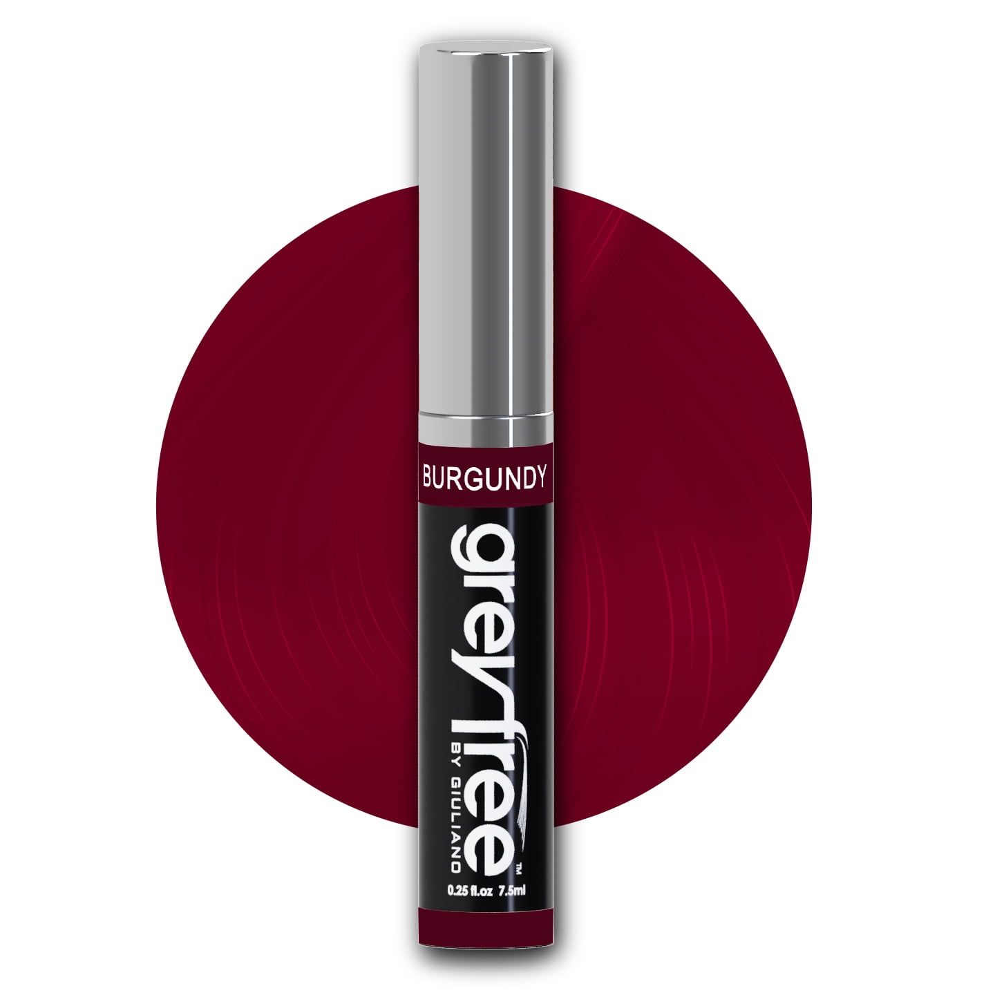 Greyfree Root TouchUp hair mascara temporary gray roots concealer (Burgundy)