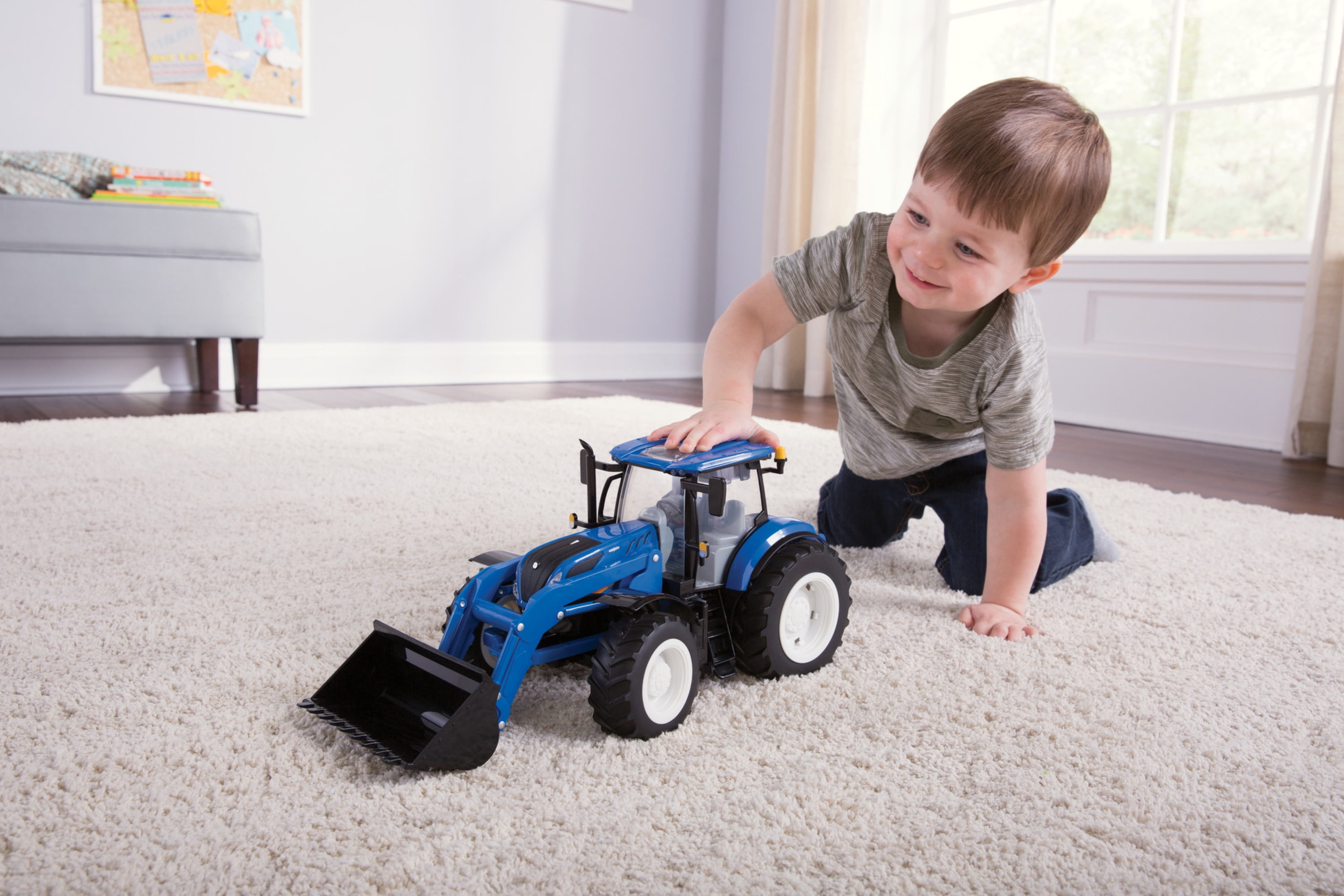 Tomy 43156a1 Holland T7.270 Tractor Toy for sale online 