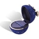 thumbnail image 1 of Caja de joyería Caja de la caja Caja de embalaje elegante de Caja de joyería Caja de embalaje elegante de la boda Organizador del aniversario Contenedor en forma de bola Collar azul oscuro tholdsy AP004487-02, 1 of 7