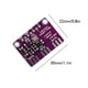 thumbnail image 3 of Tablero De Ruptura Del Generador De Reloj DC 3V-5V Si5351A I2C IIC generador de reloj Módulo de placa de ruptura 8kHz 160MHz, 3 of 6