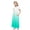 Green, variant on JoyHoop Girls Maxi Dress Short Sleeve Casual Holiday Dress with Pockets for 4-13 Years