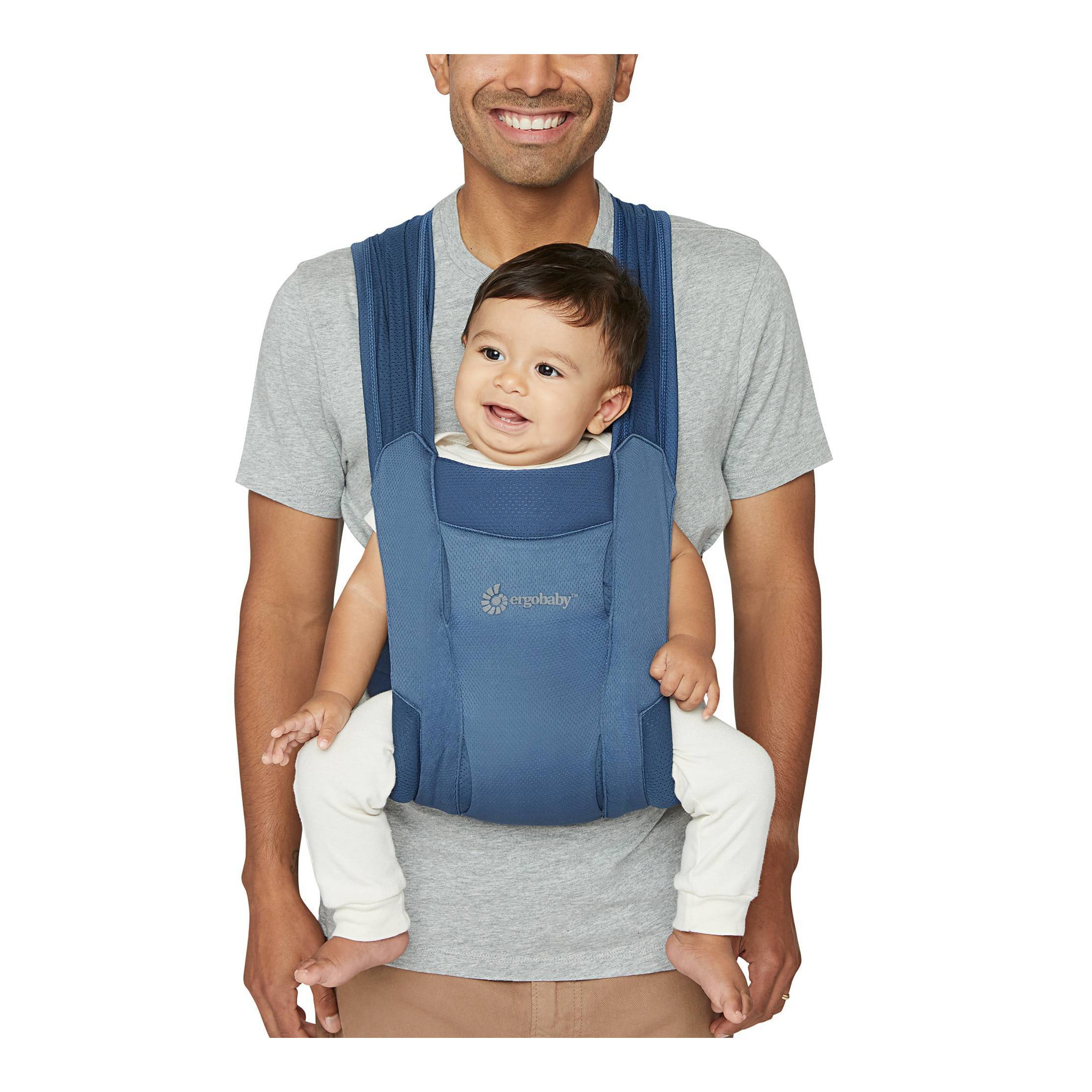 Embrace Newborn Carrier Soft Air Mesh - Blue