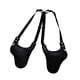 thumbnail image 5 of Bolso de hombro oculto bajo el brazo, moderno bolso para teléfono móvil de piel sintética, multiusos. Negro, 5 of 9