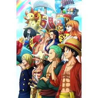 Anime One Piece Strong World Luffy Zoro ACE Poster Group High